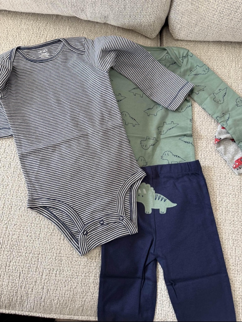 Two 3piece baby Carter’s sets
